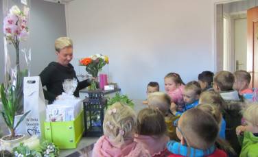 Zdjęcie aktualności Wizyta w kwiaciarni