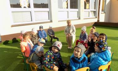 Zdjęcie aktualności ,,Jesień w naszym ogrodzie’’