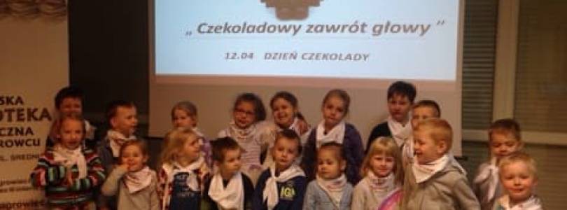 Zdjęcie główne aktualności Dzień  Czekolady - zajęcia w bibliotece