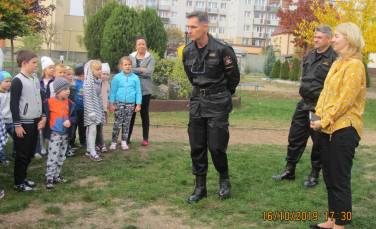 Zdjęcie aktualności Próbna ewakuacja w przedszkolu