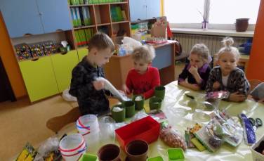 Zdjęcie aktualności Biedroneczki zakładają ogródek