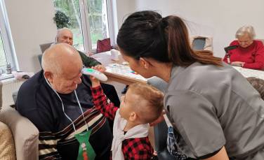Zdjęcie aktualności Z wizytą u Seniorów 