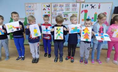 Zdjęcie aktualności W krainie figur geometrycznych - zajęcia otwarte 