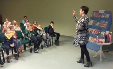 Zdjęcie aktualności W zdrowym ciele - zdrowy duch - zajęcia w bibliotece