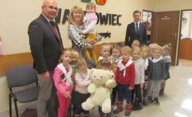 Zdjęcie aktualności Z wizytą u Burmistrza