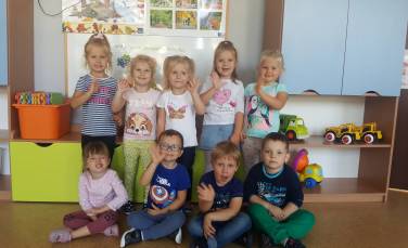 Zdjęcie aktualności Wesołe zabawy w przedszkolu 