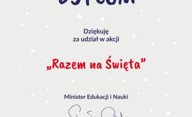 Zdjęcie aktualności Razem na Święta 