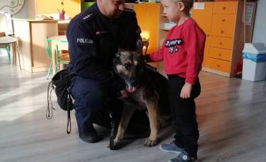 Zdjęcie aktualności Policja w przedszkolu