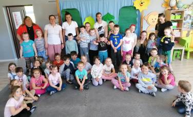 Zdjęcie aktualności Wizyta dzieci z Przedszkola Progressio w grupie Małych Odkrywców