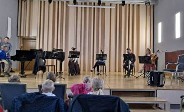 Zdjęcie aktualności Muzyczne spotkanie 