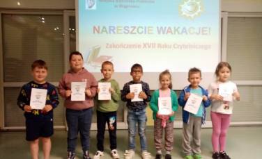 Zdjęcie aktualności Ostatnie spotkanie z cyklu „Przedszkolaki w bibliotece” 