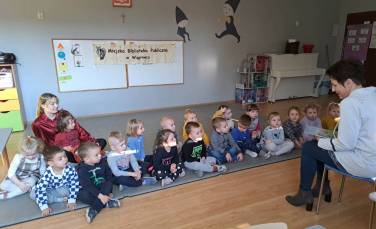 Zdjęcie aktualności Wizyta Pań z Biblioteki 