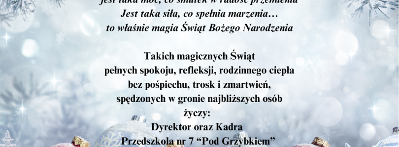 Zdjęcie główne aktualności Życzenia 