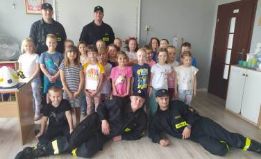 Zdjęcie aktualności Wizyta Strażaków 