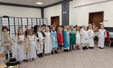 Zdjęcie aktualności Wizyta z Jasełkami 