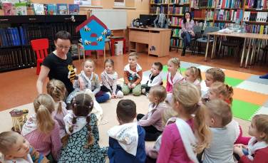 Zdjęcie aktualności Wizyta w Bibliotece 