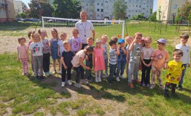 Zdjęcie aktualności Zajęcia sportowe w przedszkolu