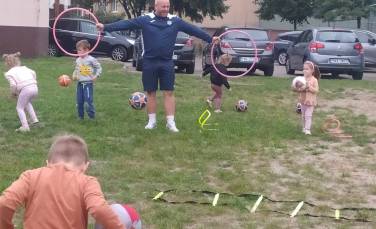 Zdjęcie aktualności Zajęcia sportowe z Akademią Piłkarską Reissa