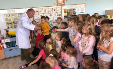 Zdjęcie aktualności Spotkanie z Panem Leśniczym 