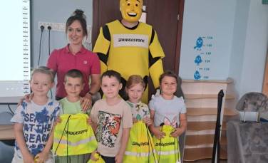 Zdjęcie aktualności Odwiedziny przedstawicieli firmy Bridgestone 