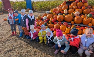 Zdjęcie aktualności Wycieczka do Runówka - farmy dyniowej