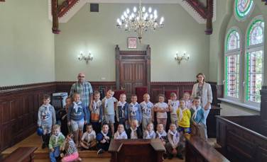 Zdjęcie aktualności Wycieczka do Sądu Rejonowego w Wągrowcu